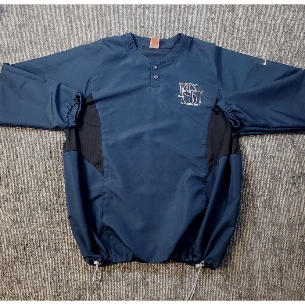 Men's NIKE Team Penn State Nittany Lions NCAA Pullover Windbreaker Jacket XXL
